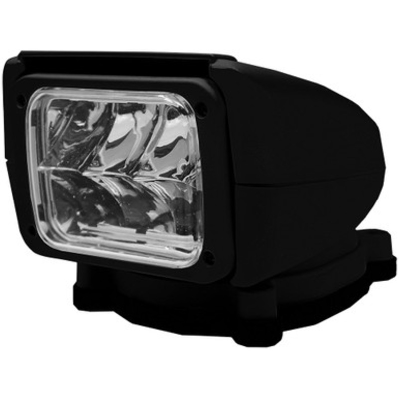 ACR RCL-85 Black LED Searchlight w/ Wireless Remote – 12/24V