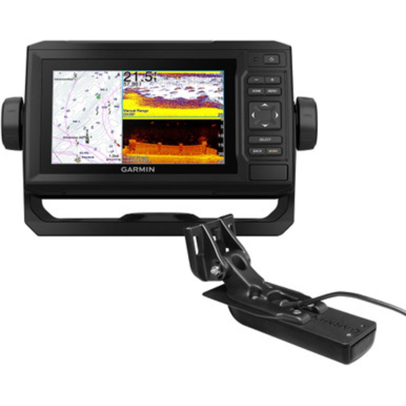 Garmin ECHOMAP UHD 64cv Combo w/ US Bluechart g3 & GT24UHD-TM Transducer