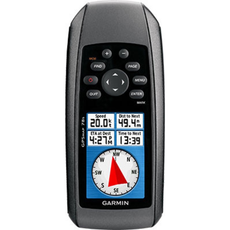 Garmin GPSMAP 78s Hand Held Marine Navigator w/ Altimeter & Electronic Compass – Factory Refurbished