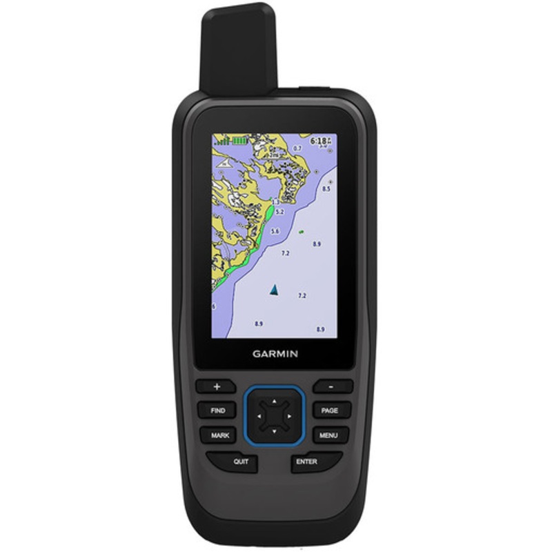 Garmin GPSMAP 86sc Handheld GPS – US Bluechart g3 Coastal Mapping