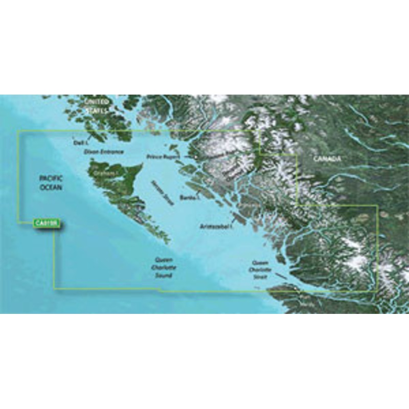 Garmin VCA019R BlueChart g3 Vision HD – Hecate Strait – microSD/SD