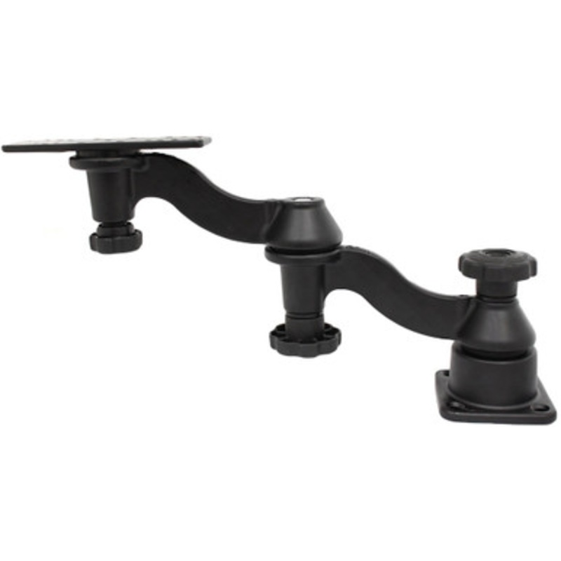 RAM Horizontal 12 Swing Arm Mount for Fishfinders & Plotters – D Size – 2.25 in.