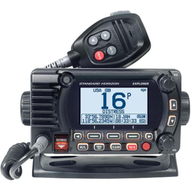 Standard Horizon GX1850B Fixed Mount VHF – NMEA 2000 – Black