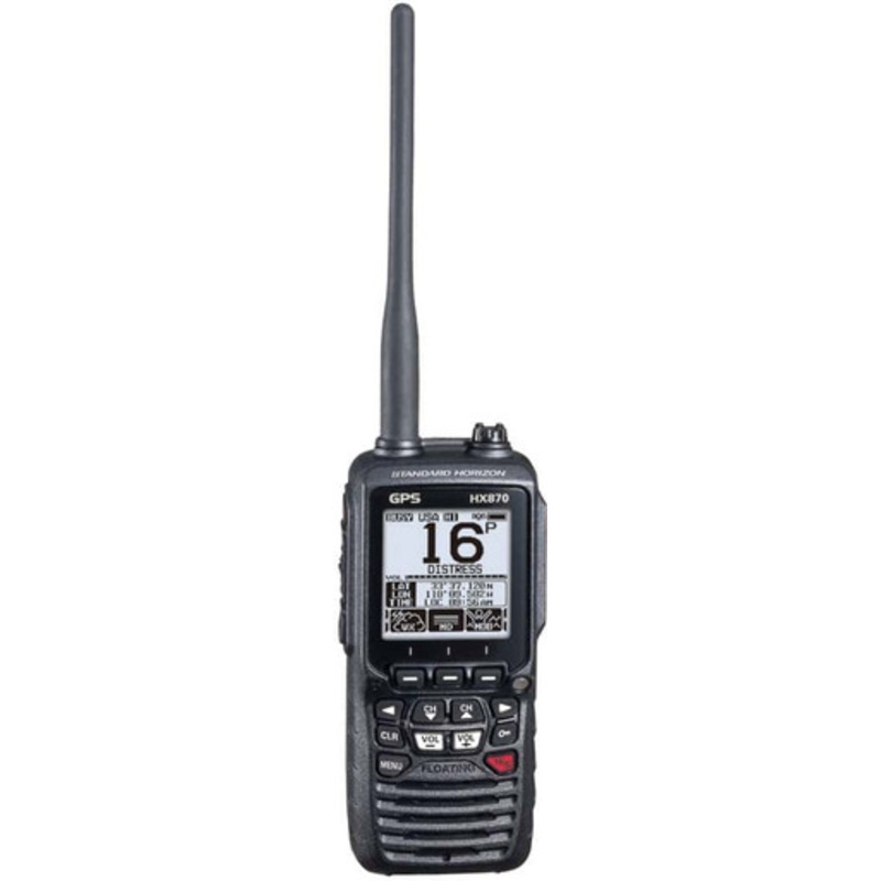 Standard Horizon HX870 6W Floating Handheld VHF Radio w/ Integrated GPS