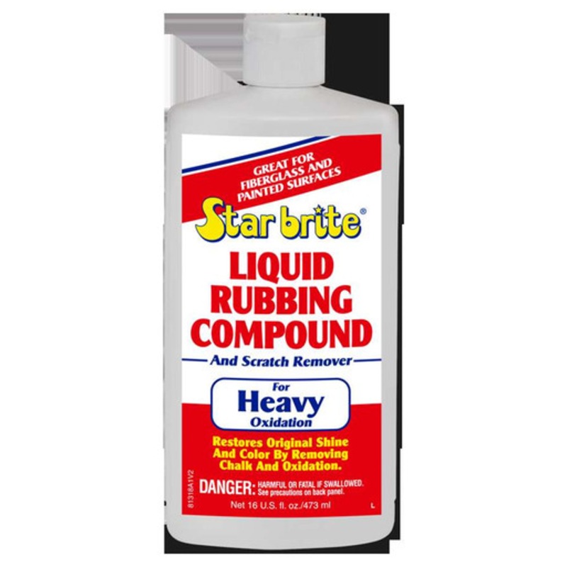 Star Brite Liquid Rubbing Compound For Heavy Oxidation – 16 oz.