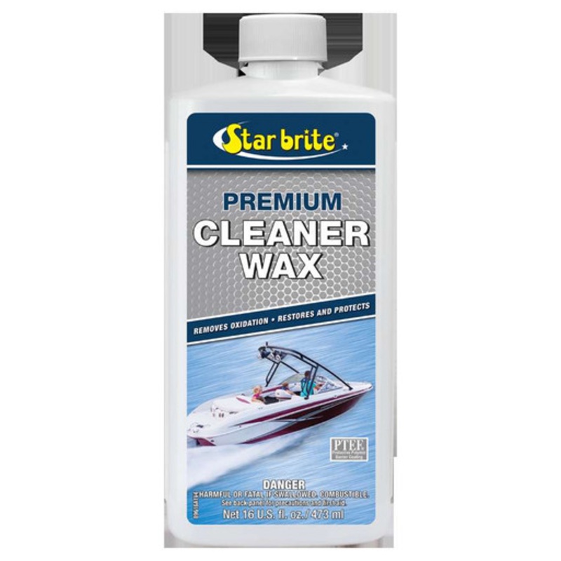 Star Brite Premium Cleaner Wax with PTEF – 16 oz.