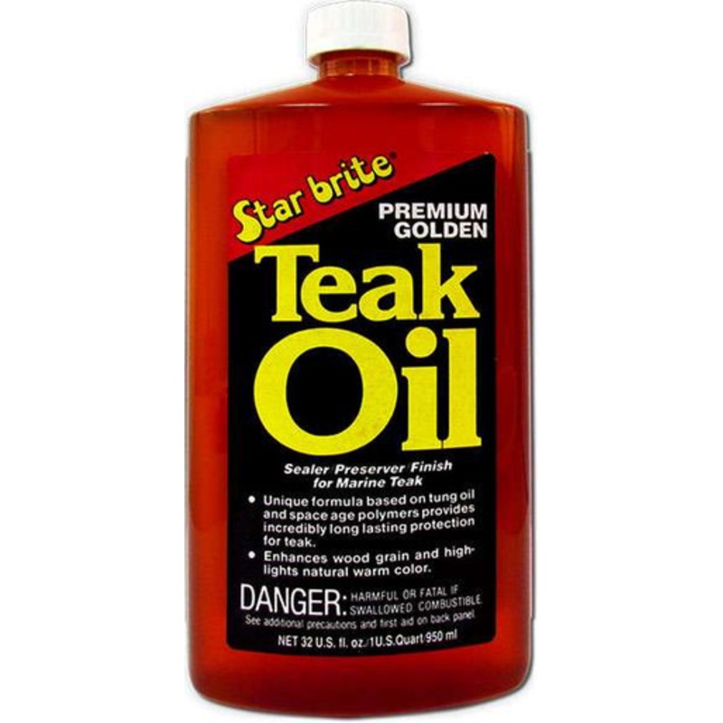 Star Brite Premium Golden Teak Oil – Quart