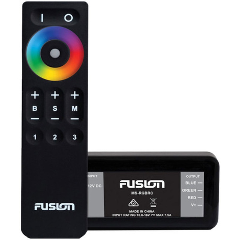 Fusion MS-RGBRC RGB Lighting Control Module – w/ Wireless Remote Control