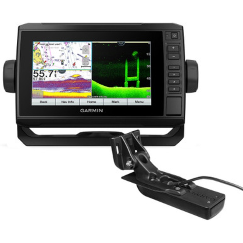 Garmin ECHOMAP UHD 74cv Combo w/ US Bluechart g3 & GT24UHD-TM Transducer