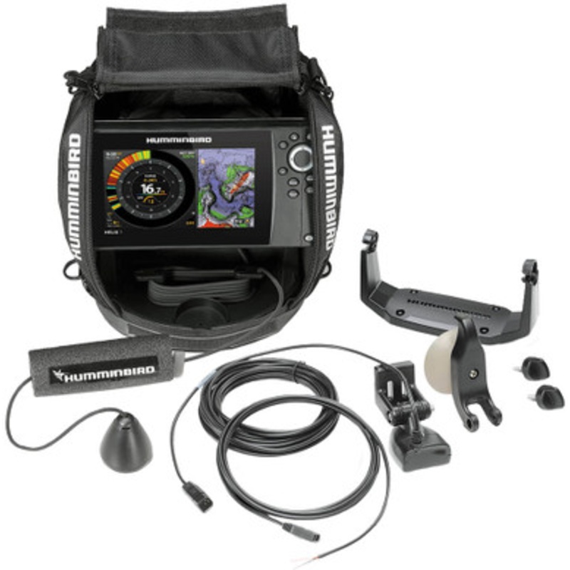 Humminbird ICE HELIX 7 CHIRP/GPS G3N – All Season Bundle