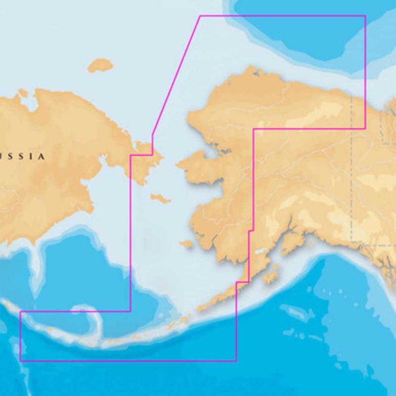 Navionics MSD/916P-2 Platinum+ – NW Alaska & Aleutians – microSD/SD