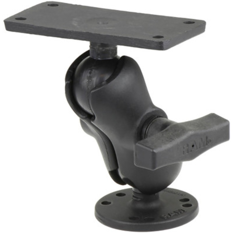 RAM Drill-Down Double Ball Mount for Humminbird Helix 7 – C Size – 1.5 in.