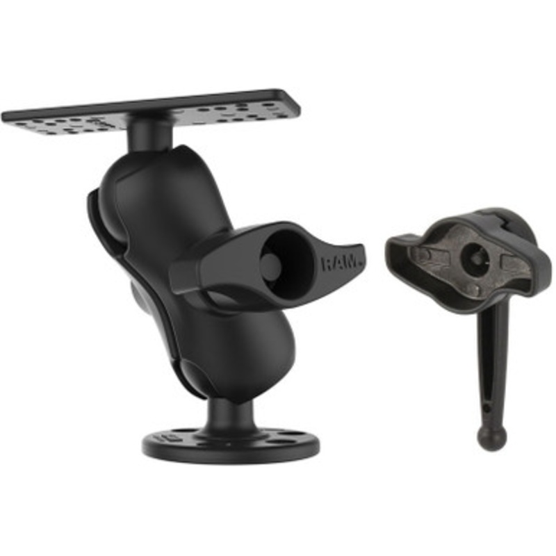 RAM Marine Electronics Mount with RAM Hi-Torq Wrench – D Size – 2.25 in.