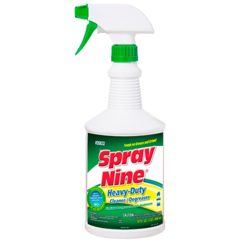 Spray Nine Heavy Duty Cleaner / Degreaser / Disinfectant – 32 oz. – 6 Pack