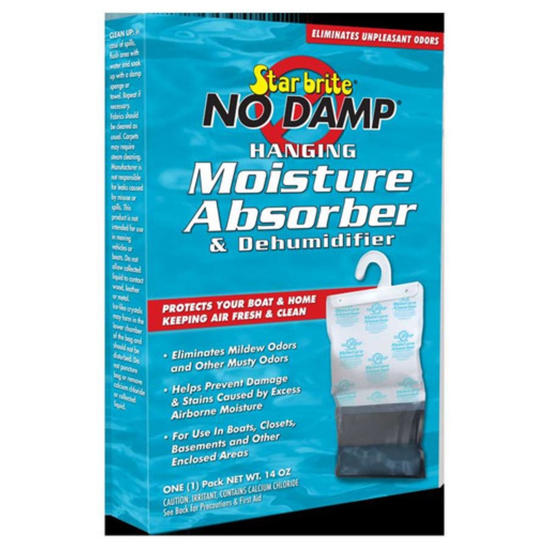 Star Brite No Damp Hanging Moisture Absorber & Dehumidifier – 14 oz.