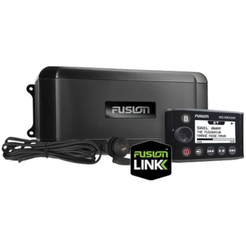 FUSION 010-01290-20 BB300R Marine Black Box Stereo w/ NRX300 Wired Remote