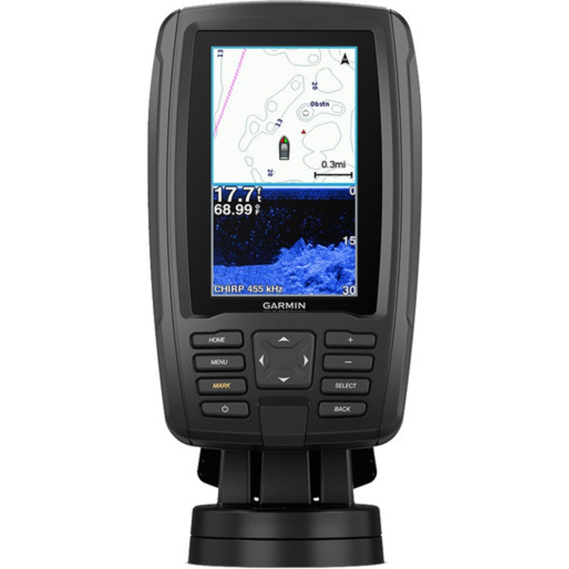 Garmin ECHOMAP Plus 44cv Chartplotter/Sonar Combo w/ BlueChart G3 & GT20-TM Transducer