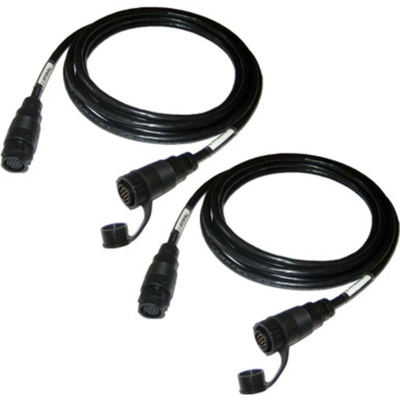 Lowrance 000-12752-001 Dual Transducer 10′ Extension Cable – 12-Pin – f/ StructureScan 3D
