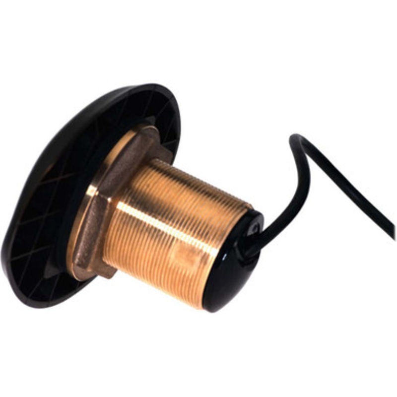 Lowrance 000-13907-001 XSONIC Bronze HDI Transducer Thru Hull 9 Pin Connector 10M Cable