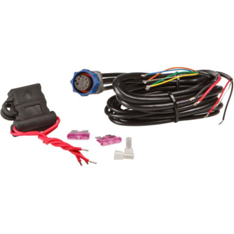 Lowrance 127-08 Power Cable w/ NMEA