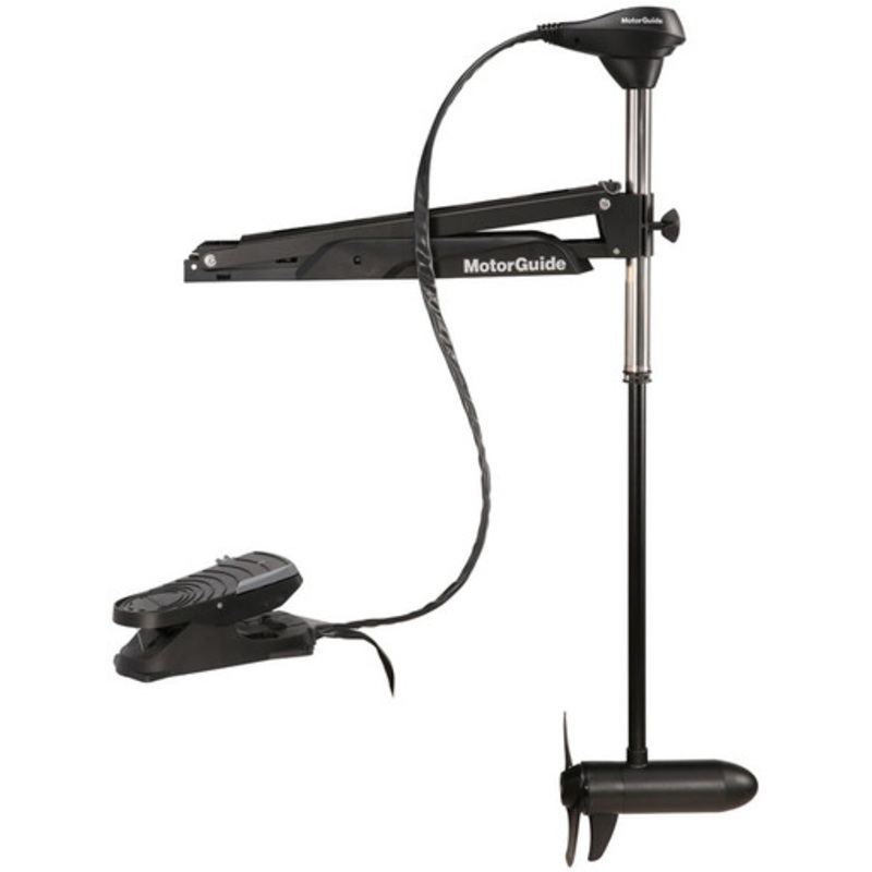 MotorGuide X3-70FW Digital Freshwater Bow Mount Foot Control Trolling Motor – 70lbs-45-24V