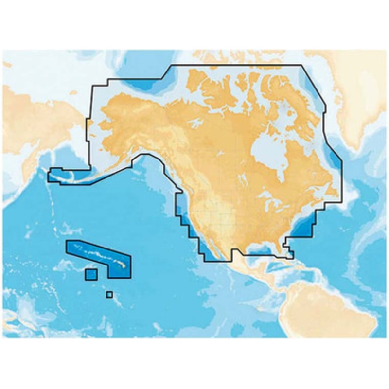 Navionics MSD/NAVPLUSNI Preloaded Chart of All USA/Canada – Marine & Lakes – microSD