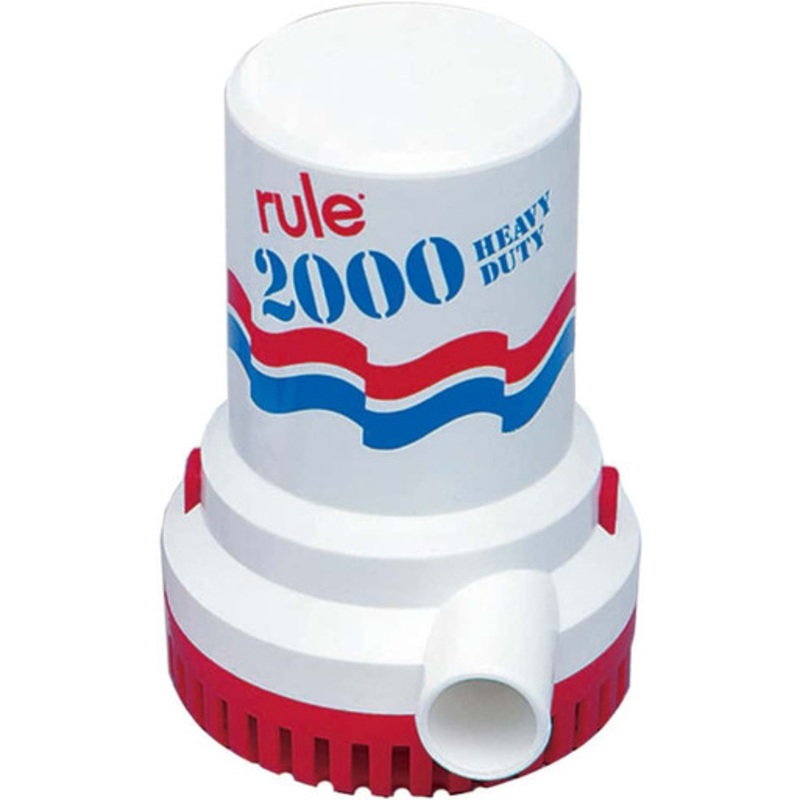Rule 11 2000 GPH Non-Automatic Bilge Pump – 32v