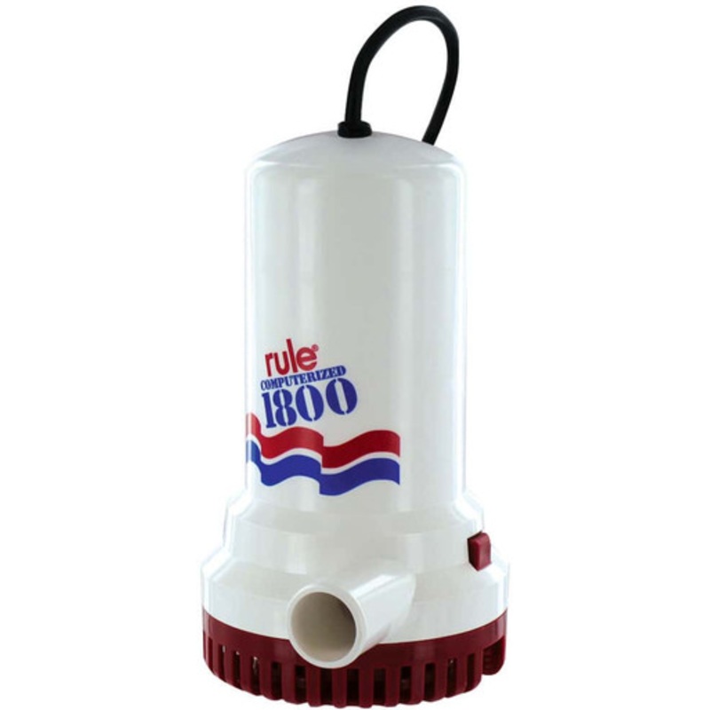 Rule A53S 1800 Sump/Utility Pump – 8′ Cord – 110V Automatic