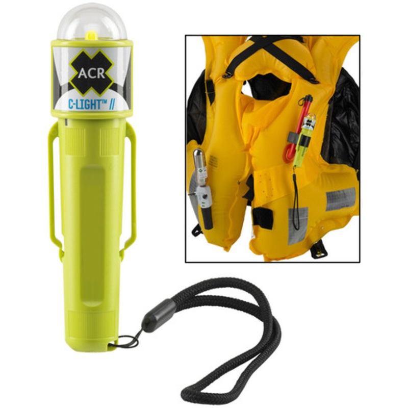 ACR 3963.1 C-Light – Manual Activated LED PFD Vest Light w/ Clip