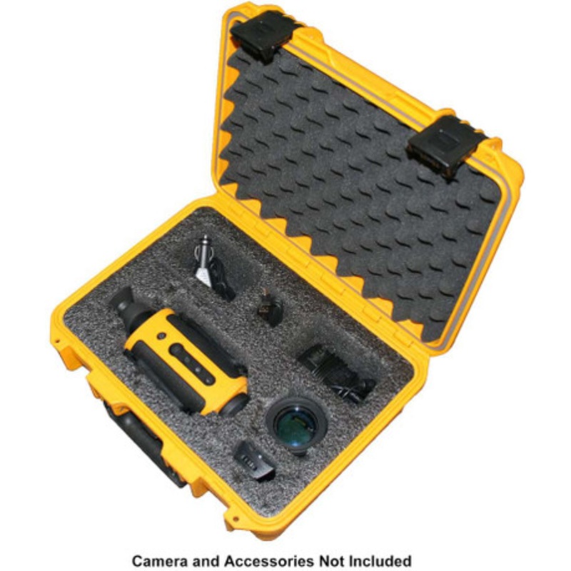 FLIR 4116650 Rigid Camera Case f/ First Mate Cameras & Accessories – Yellow