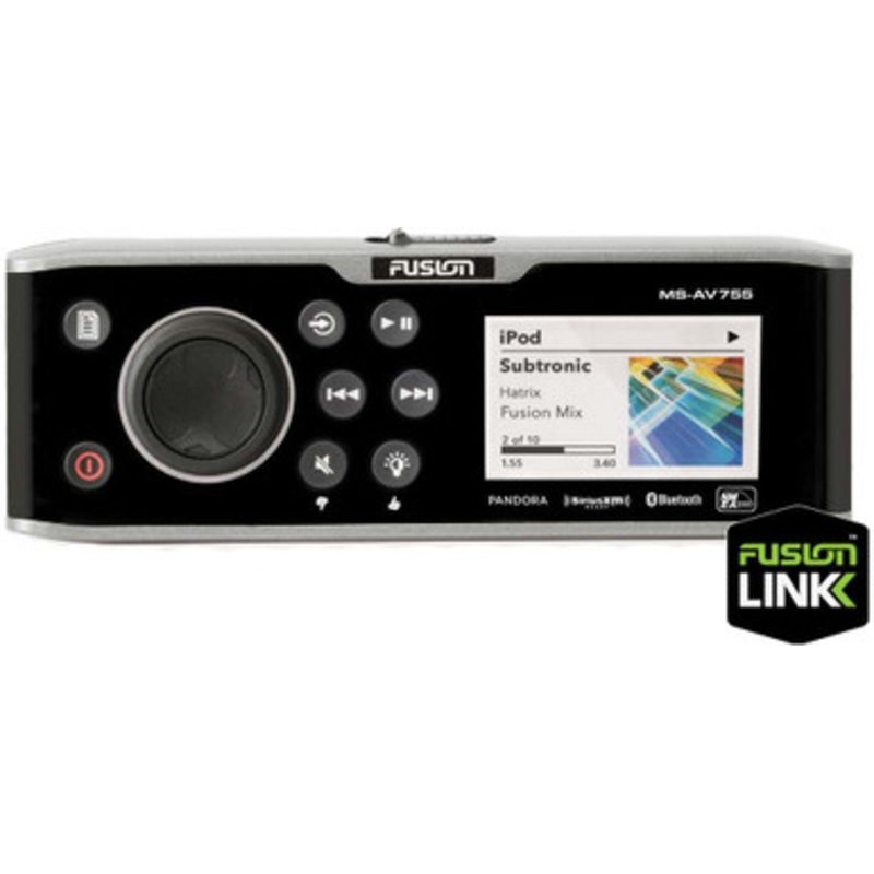FUSION 010-01881-00 MS-AV755 AM/FM/DVD/CD/SIRIUS/Bluetooth – 4-Zone Stereo