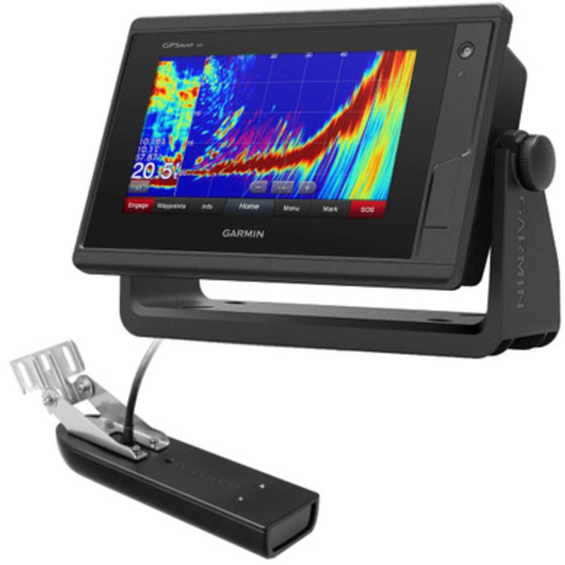 Garmin 010-01738-03-GT23 GPSMAP 742xs w/ GT23M Transom Mount Transducer