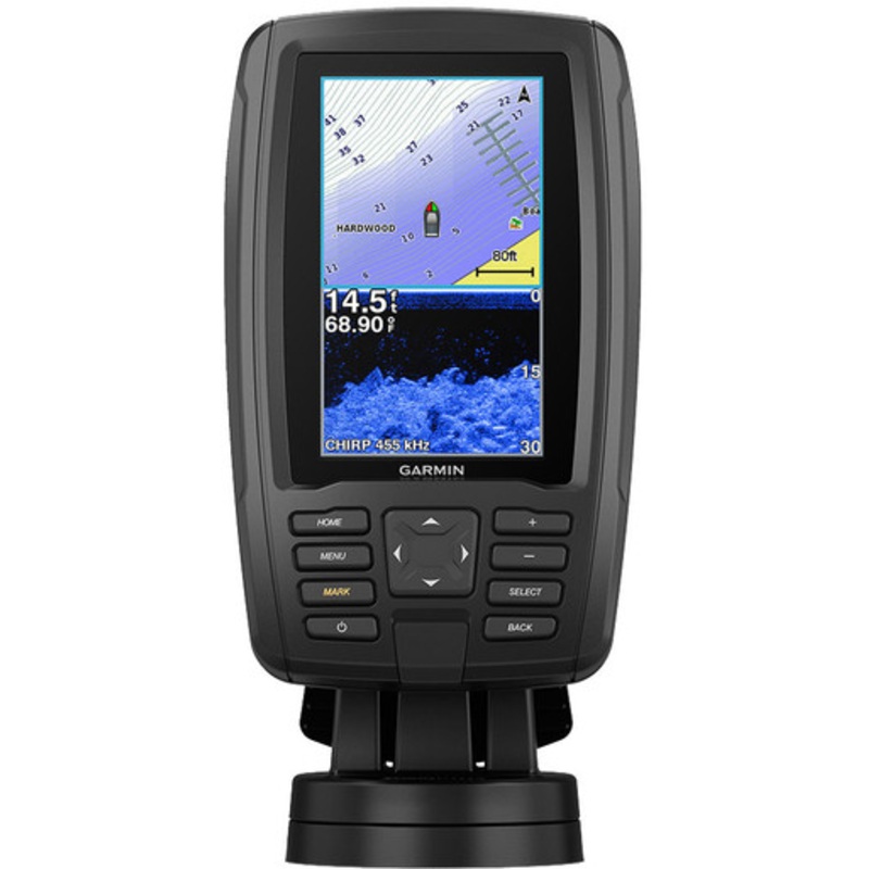 Garmin ECHOMAP Plus 43cv Chartplotter/Sonar Combo w/ LakeVu G3 & GT20-TM Transducer