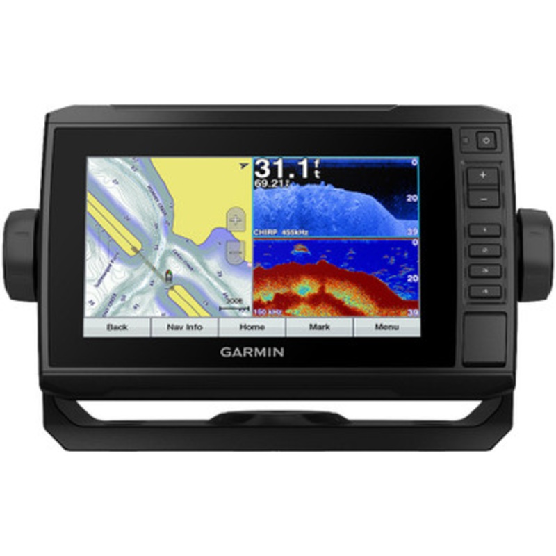 Garmin ECHOMAP Plus 73cv Chartplotter/Sonar Combo w/ LakeVu G3 & GT22-TM Transducer