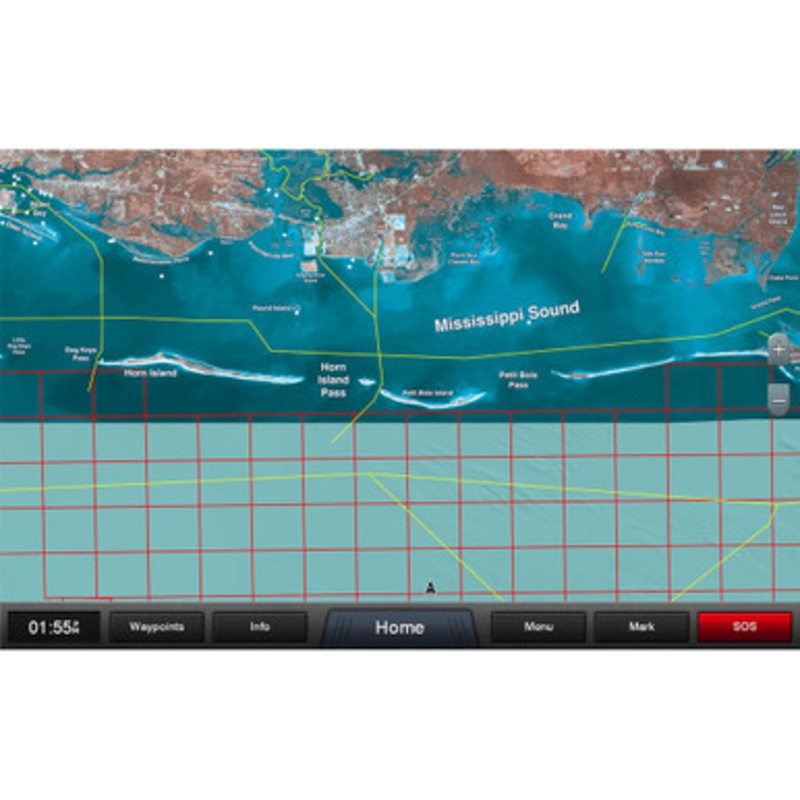 Garmin Standard Mapping – Mississippi Sound – Professional – microSD/SD Card