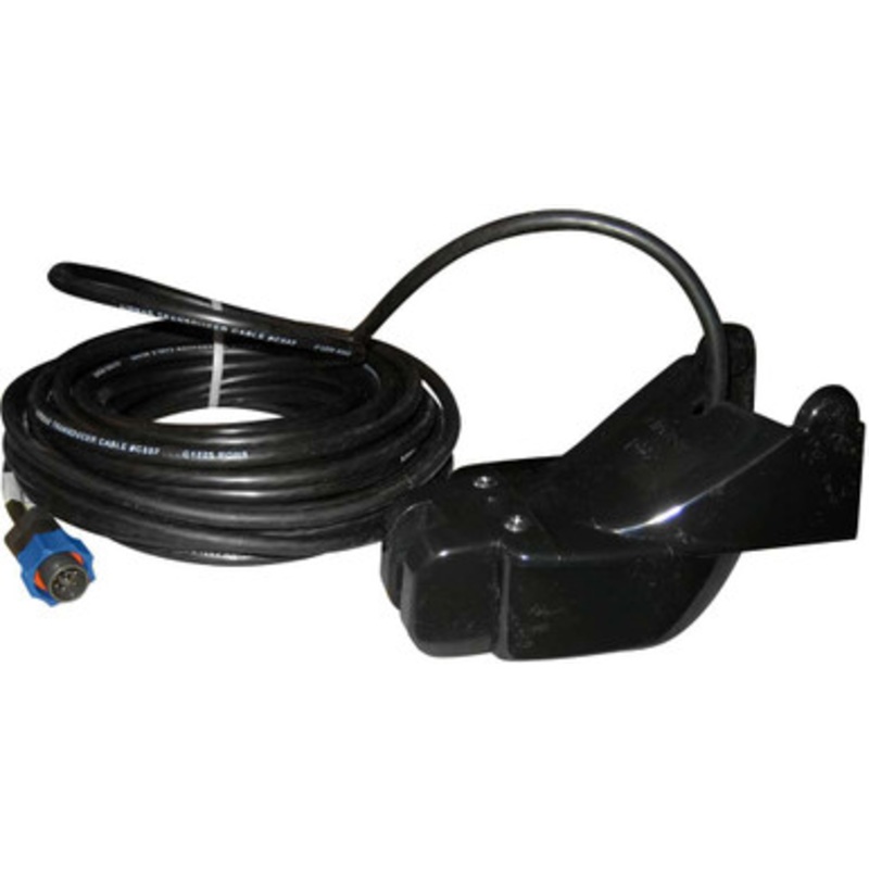 Lowrance P66-BL Transom Mount Triducer Multisensor Blue Connector