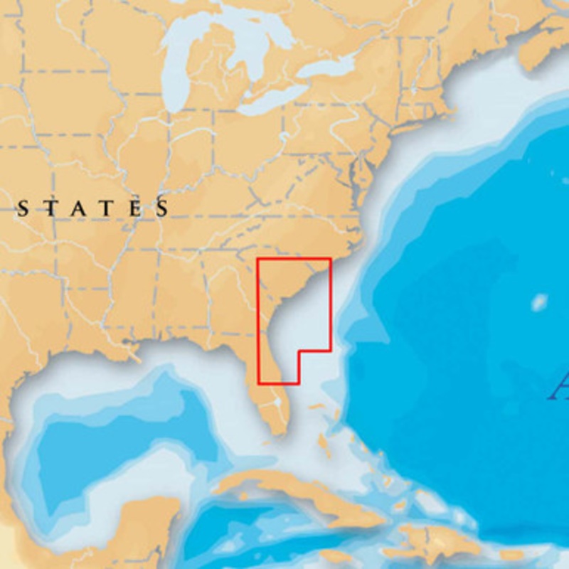 Navionics MSD/642P+ Platinum+ – South Carolina & North Florida – microSD/SD