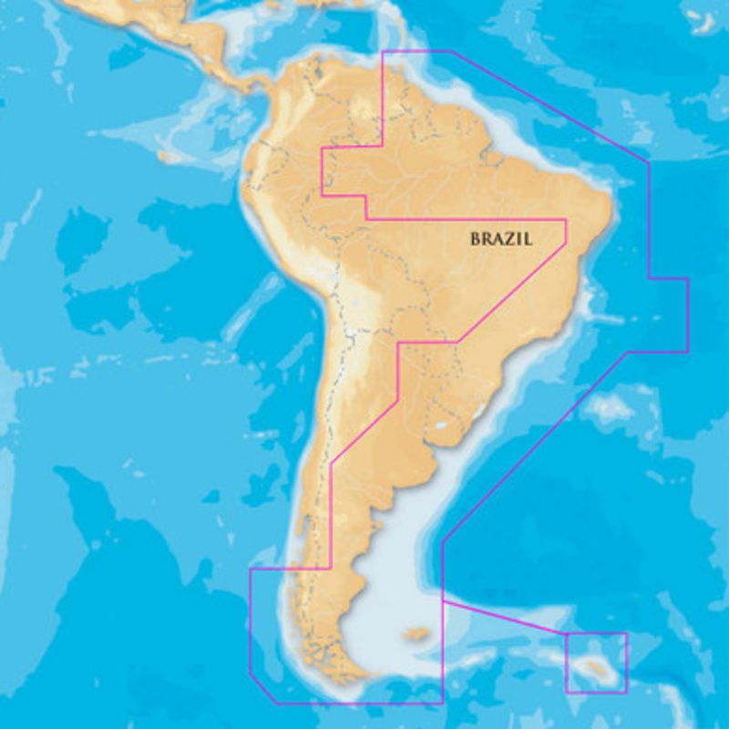 Navionics MSD/909P-2 Platinum+ – South America East – microSD/SD