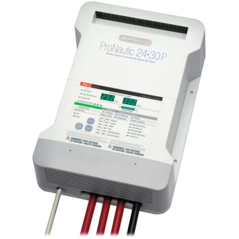 ProMariner 63180 ProNautic 2430P 24V 3 Bank Battery Charger – 30 Amp