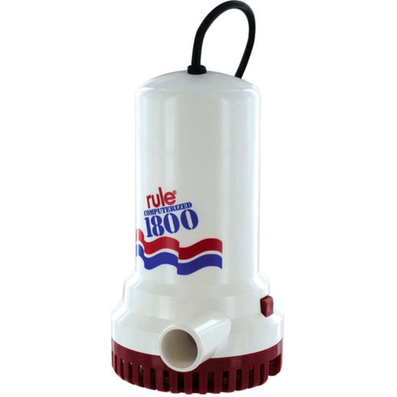 Rule A53S-24 1800 Sump/Utility Pump – 24′ Cord – 110V Automatic