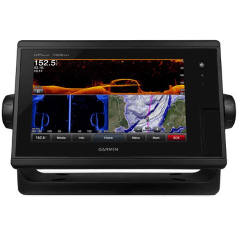 Garmin 010-01305-13 GPSMAP 7608xsv 8 Chartplotter & Sounder w/ J1939 Port, LakeVu HD & g2 Charts