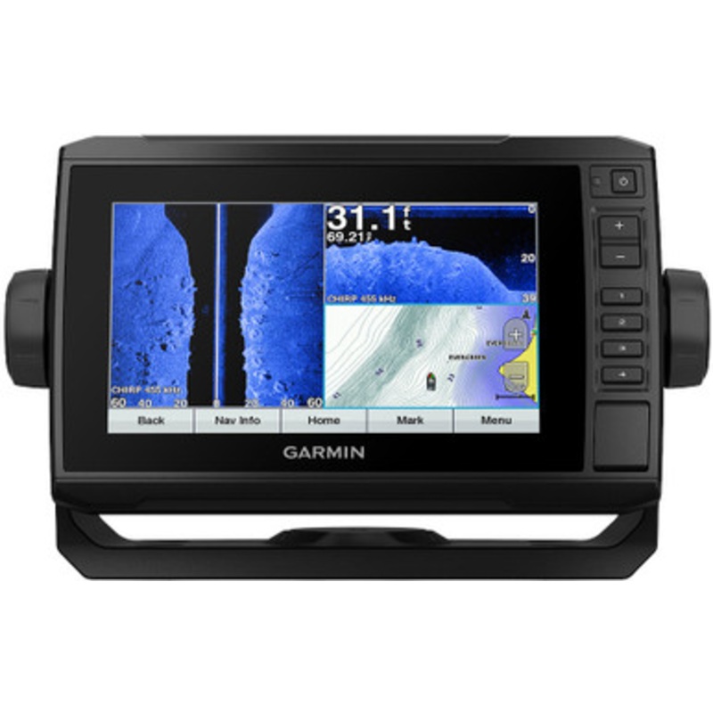 Garmin ECHOMAP Plus 73sv Chartplotter/Sonar Combo w/ LakeVu G3 & GT52HW-TM Transducer
