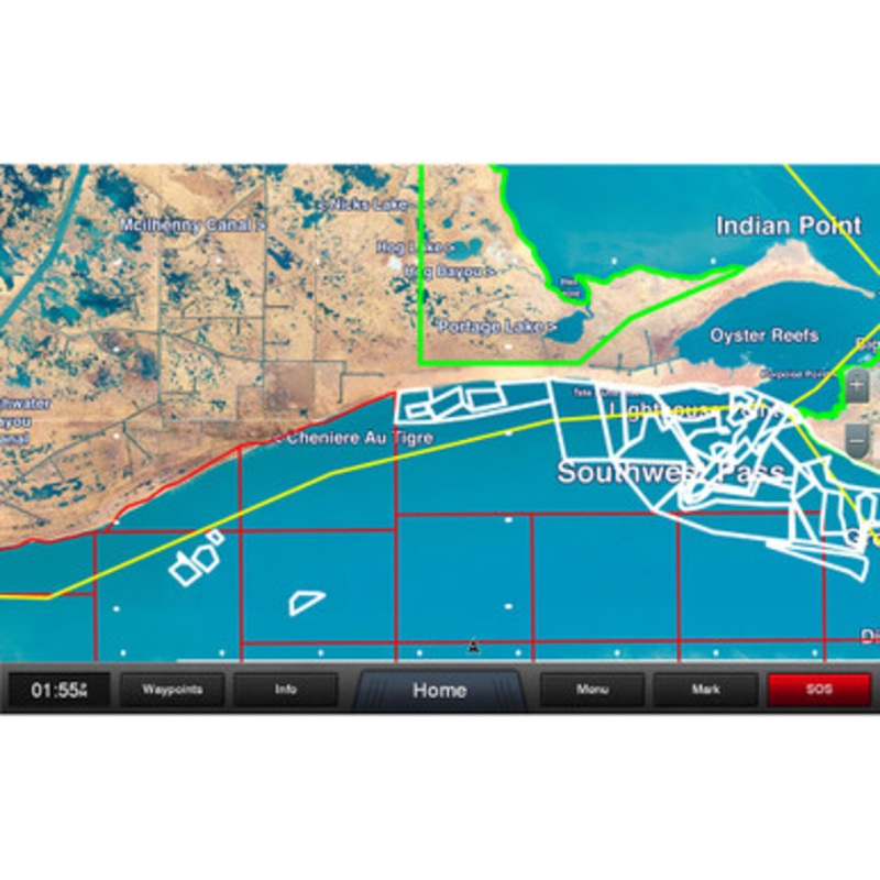 Garmin Standard Mapping – Louisiana West – Professional – microSD/SD Card