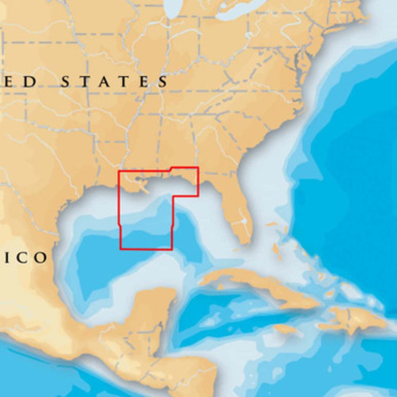 Navionics MSD/651P+ Platinum+ – Gulf of Mexico Central – microSD/SD