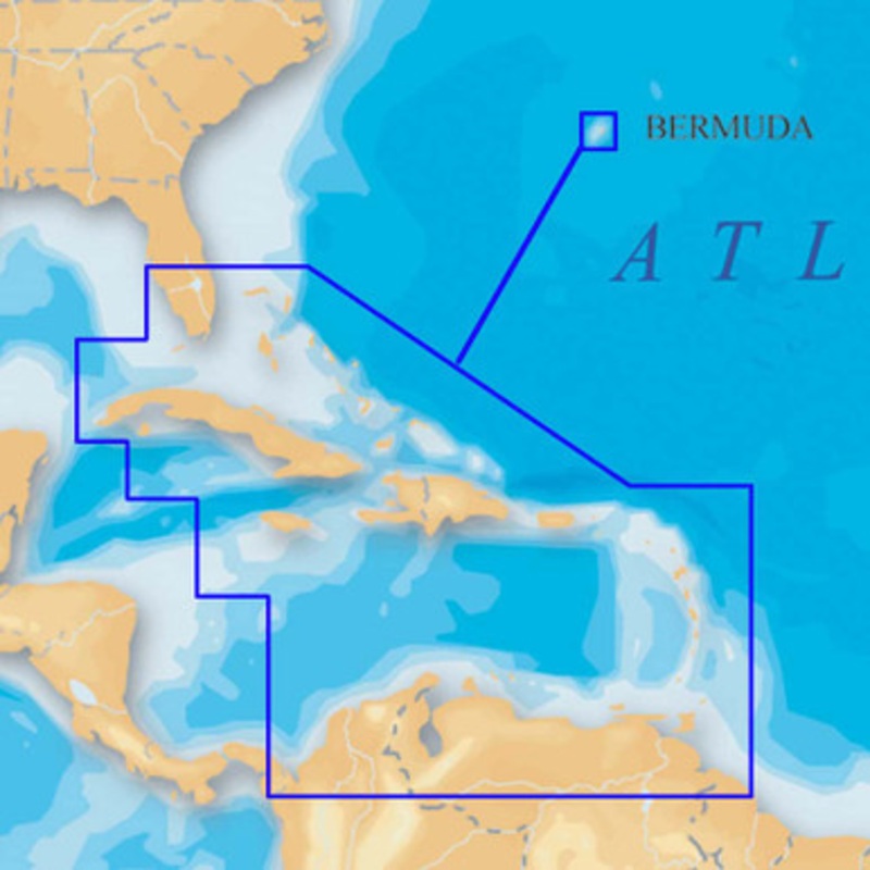 Navionics MSD/908P-2 Platinum+ – Caribbean – microSD/SD