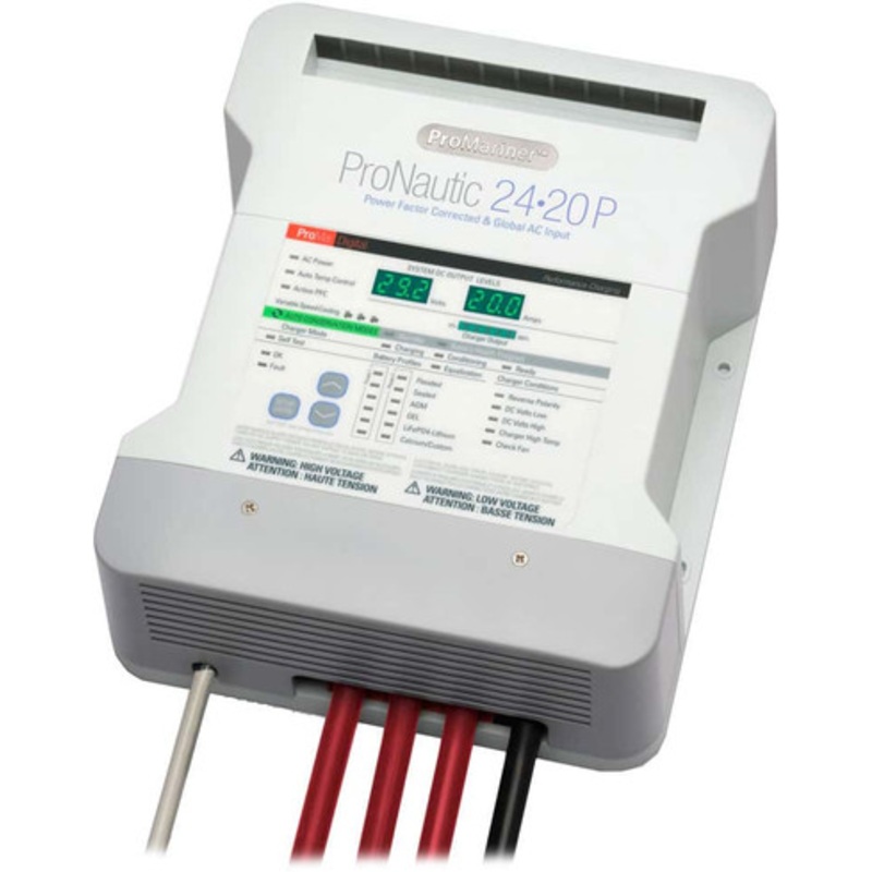 ProMariner 63170 ProNautic 2420P 24V 3 Bank Battery Charger – 20 Amp