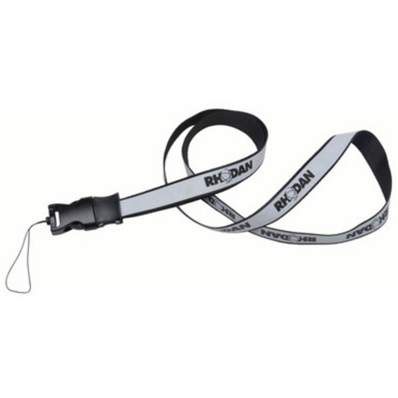 Rhodan Logo Lanyard w/ Reflective Strip – 30 in.