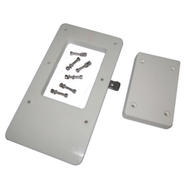 Rhodan Trolling Motor Quick Release Bracket – White 2pc.