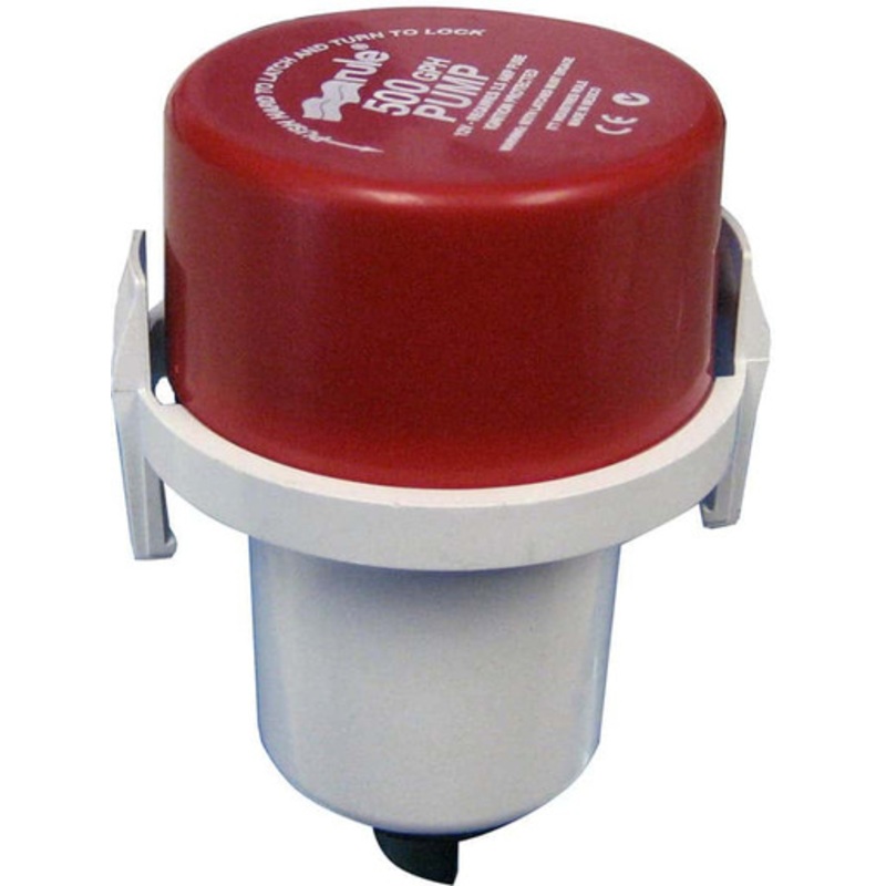 Rule 25DR 25DR 500 GPH Replacement Motor Cartridge – 12V