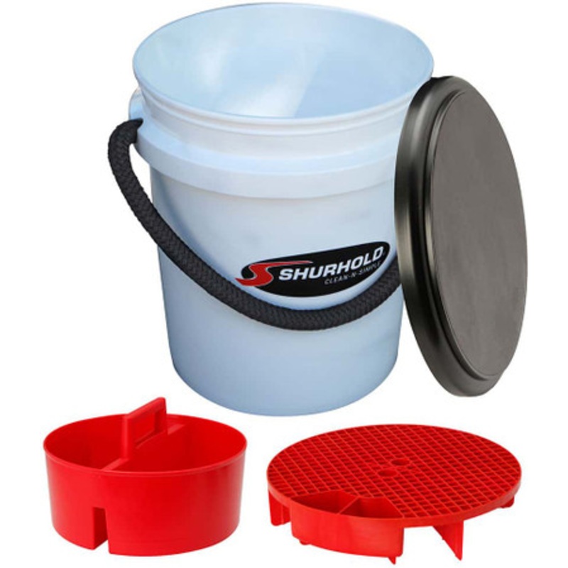 Shurhold 2461 One Bucket Kit – 5 Gallon – White